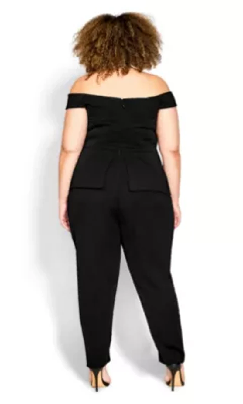 Sexy Tux Jumpsuit