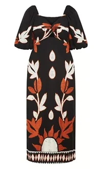 Nala Print Maxi Dress