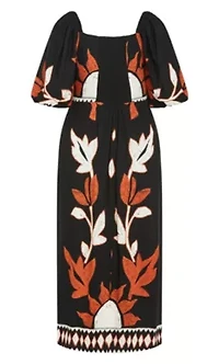 Nala Print Maxi Dress