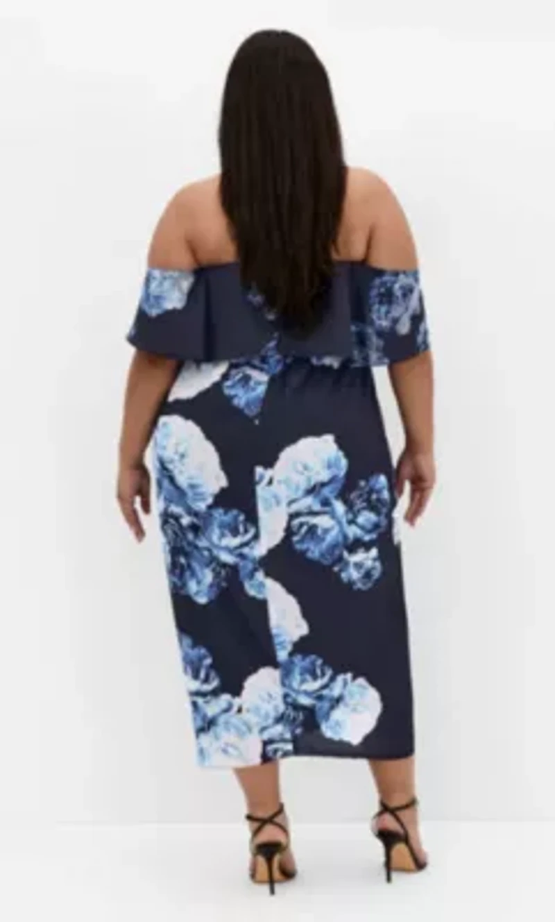 Gina Print Dress