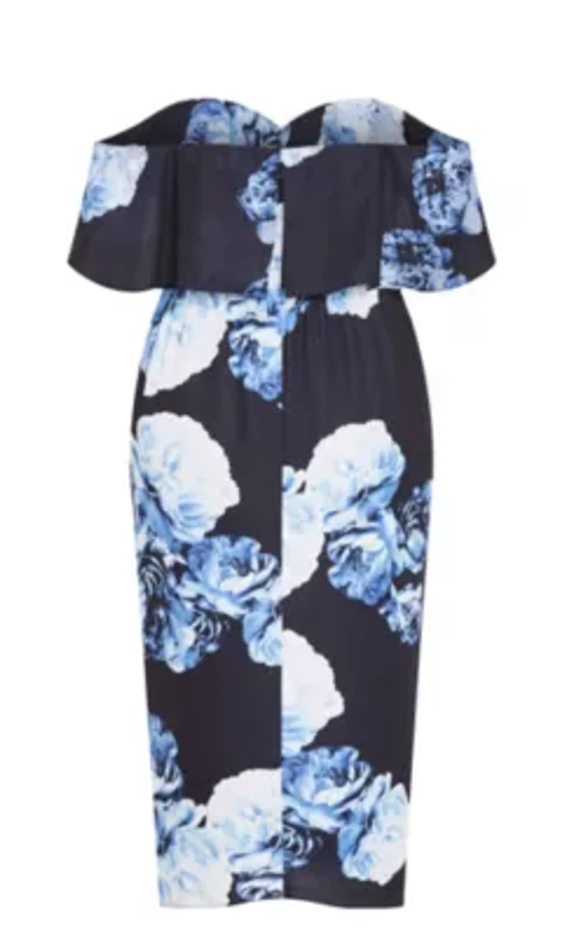 Gina Print Dress