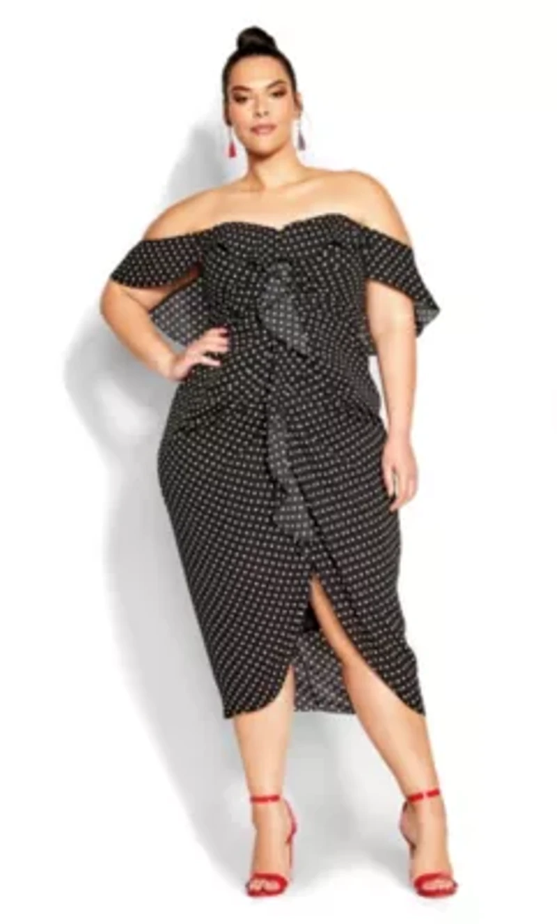 Gina Polka Dot Dress