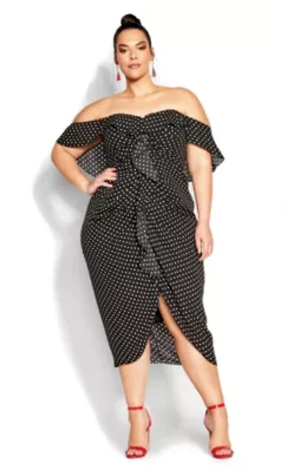 Gina Polka Dot Dress