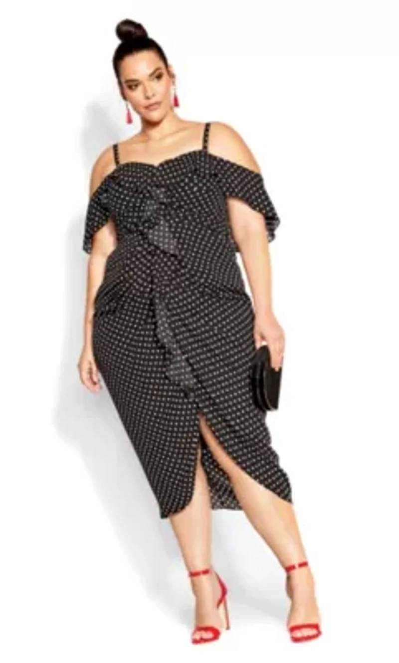 Gina Polka Dot Dress