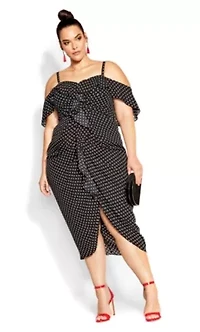 Gina Polka Dot Dress