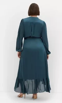 Rylie Wrap Maxi Dress