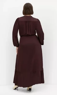 Rylie Wrap Maxi Dress