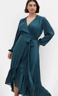 Rylie Wrap Maxi Dress