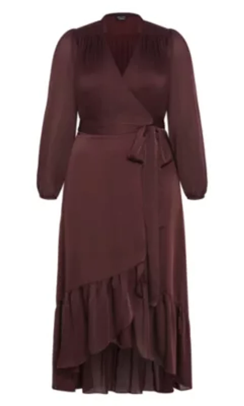 Rylie Wrap Maxi Dress