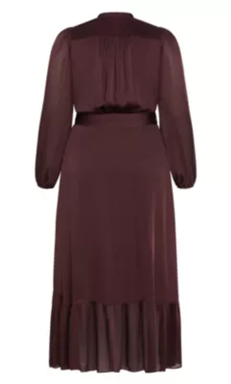 Rylie Wrap Maxi Dress