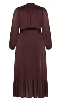 Rylie Wrap Maxi Dress