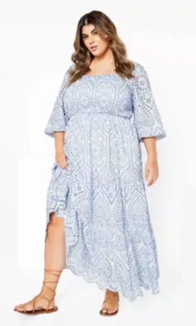 Brodie 2 Tone Maxi Dress