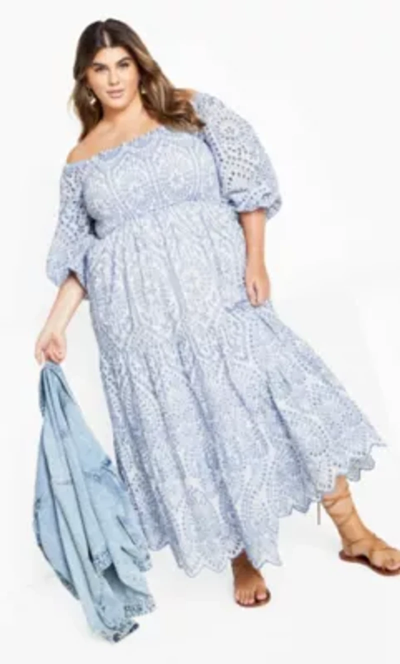 Brodie 2 Tone Maxi Dress