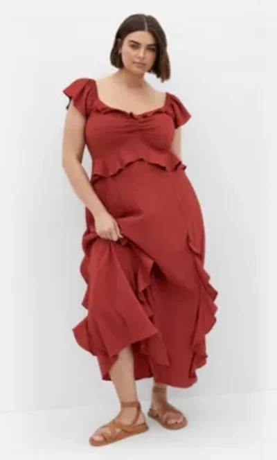 Fee Frill Maxi Dress