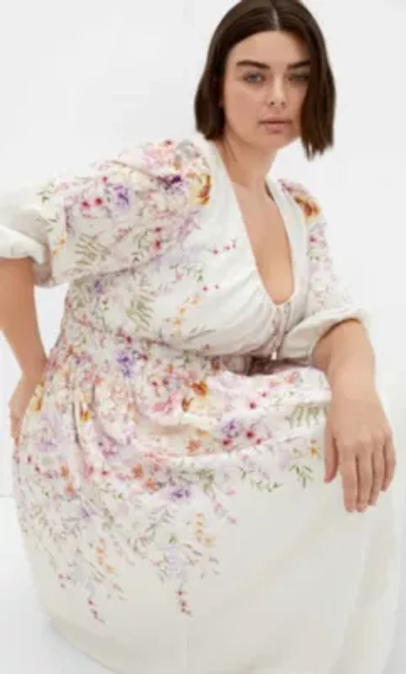 Keyla Print Maxi Dress