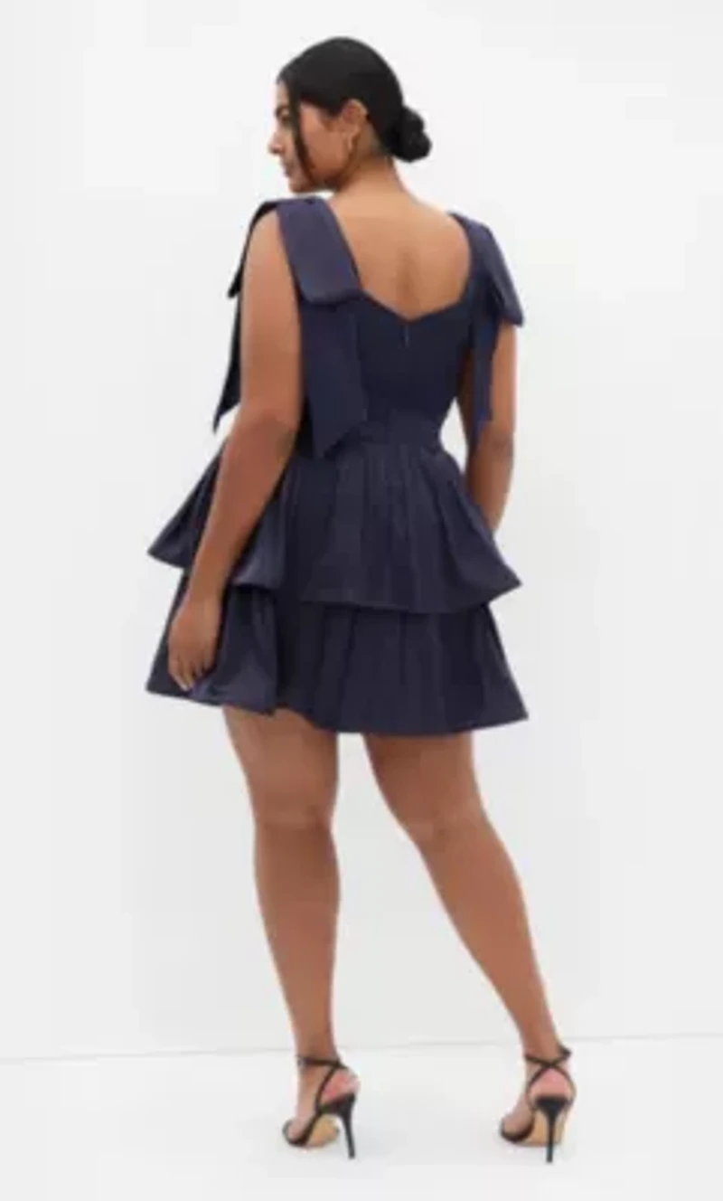 Betty Ruffle Mini Dress