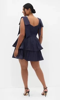 Betty Ruffle Mini Dress