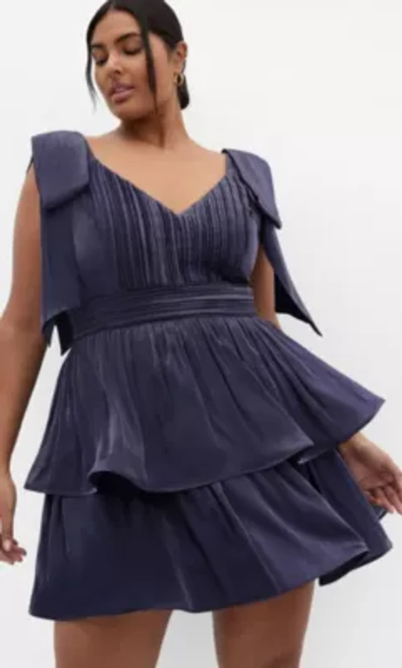 Betty Ruffle Mini Dress