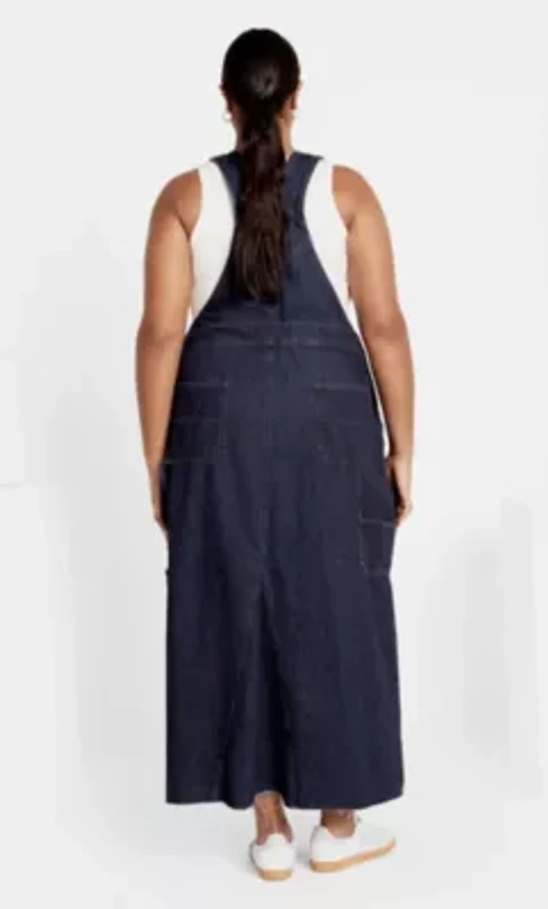 Pinafore Maxi Dress
