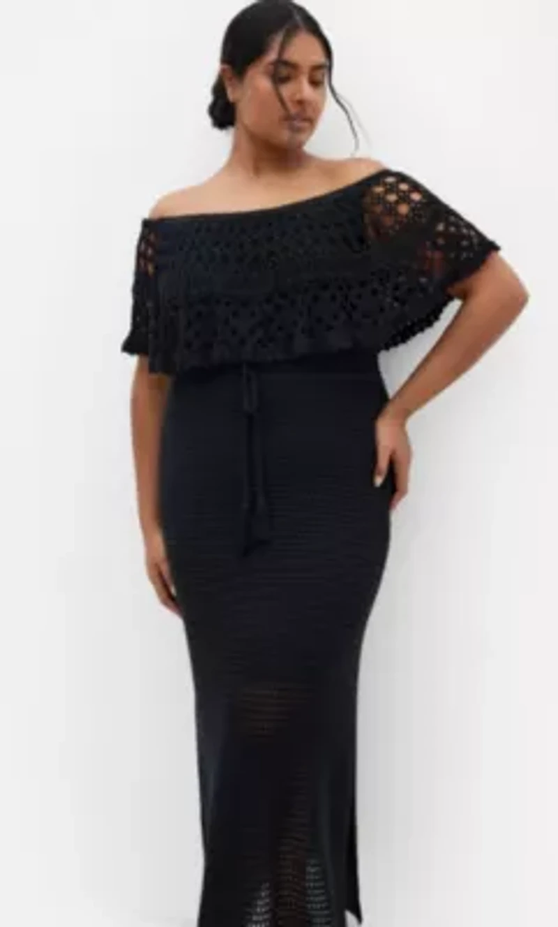 Callie Crochet Dress