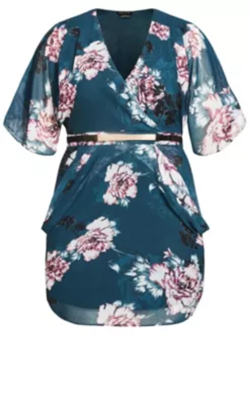 Jade Blossom Dress