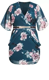 Jade Blossom Dress