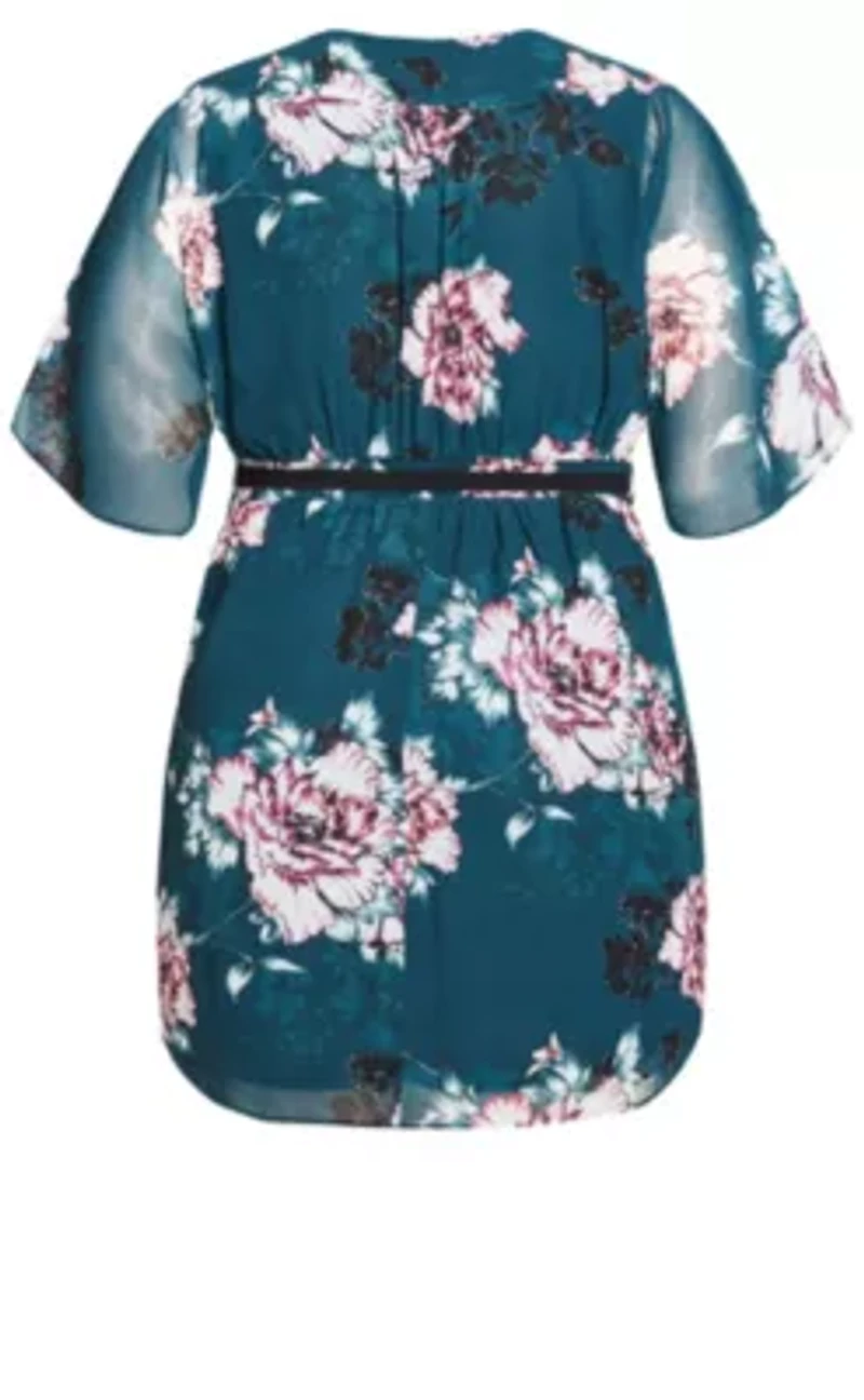 Jade Blossom Dress