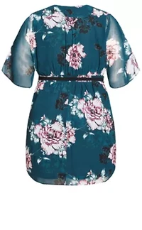 Jade Blossom Dress