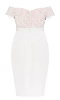Lace Glamour Midi Dress
