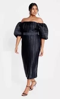 Krista Pleat Dress