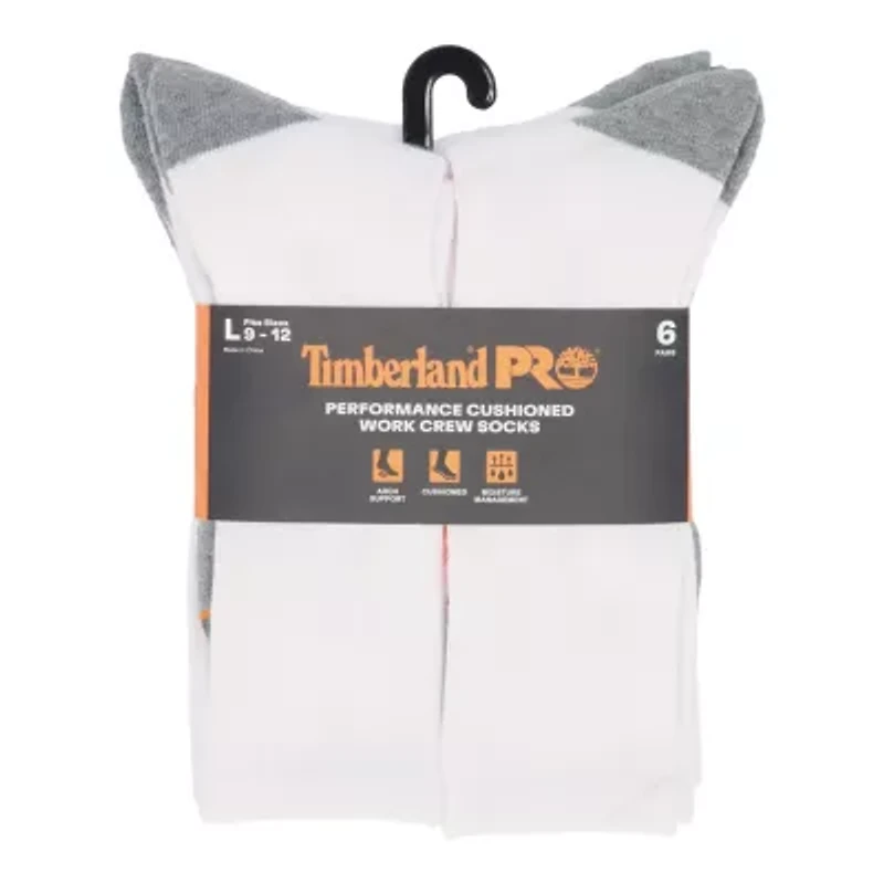 TIMBERLAND PRO 6 PACKWORK SOCK- CREW