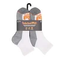 TIMBERLAND PRO 6 PACK WORK SOCK- QUARTER