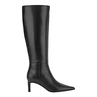 Eva Pointy Toe High Shaft Dress Boots