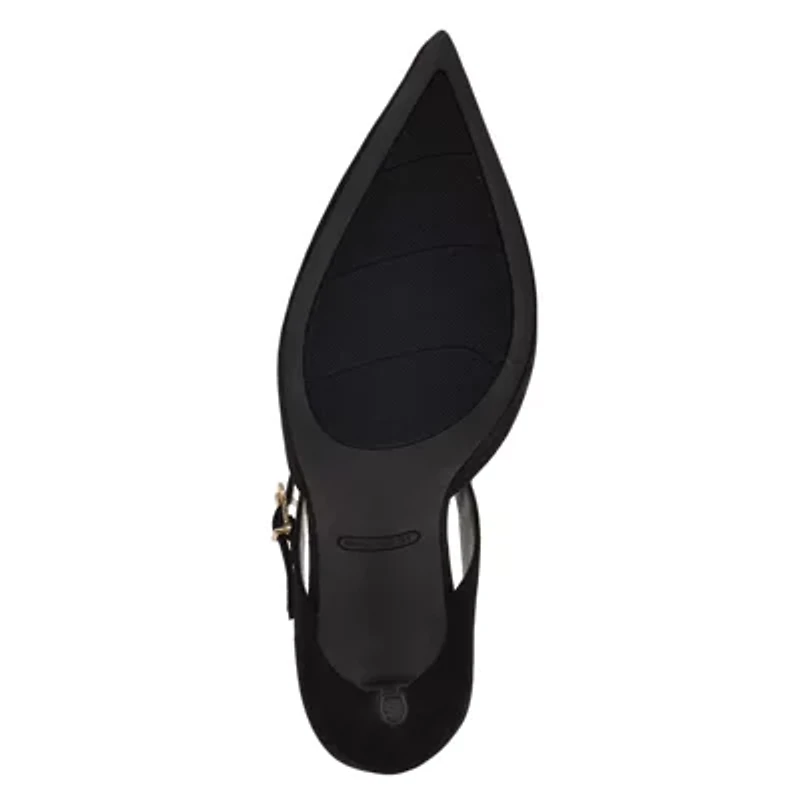Dakka Slip-on Pointy Toe Dress Pumps