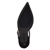 Dakka Slip-on Pointy Toe Dress Pumps