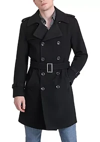 Men's Jake Wool Blend Trench Coat
