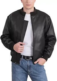 Men's WWII Leather Tanker Jacket