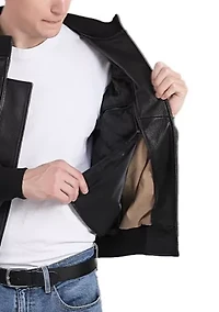 Men's WWII Leather Tanker Jacket
