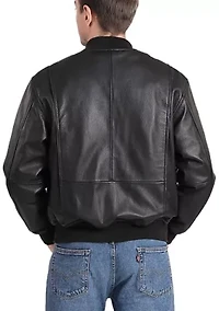 Men's WWII Leather Tanker Jacket