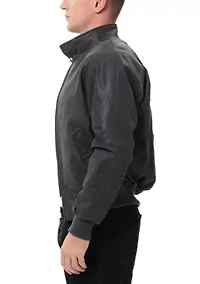 Men's WWII Distressed Leather Bomber Jacket