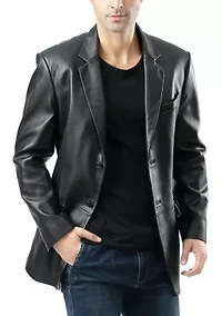 Men's Benji Leather Blazer