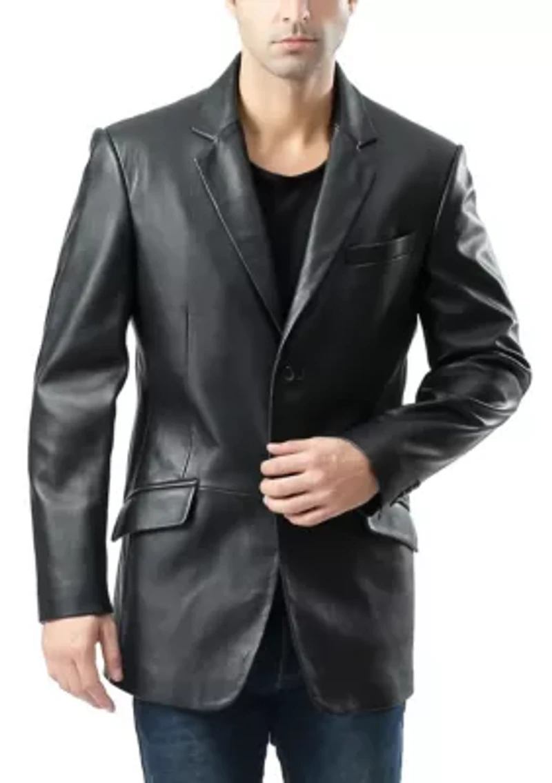 Men's Benji Leather Blazer
