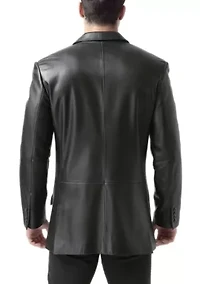 Men's Noah Leather Blazer