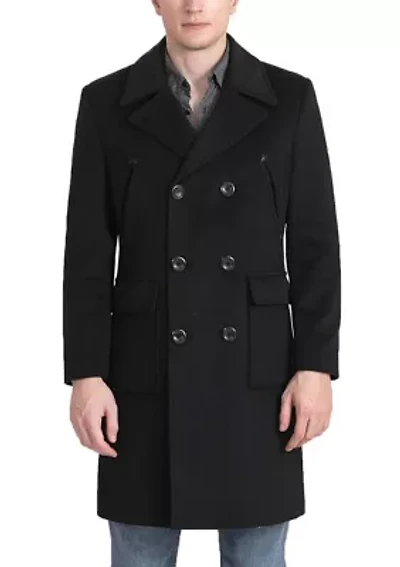Men's Addison Wool Blend Pea Coat