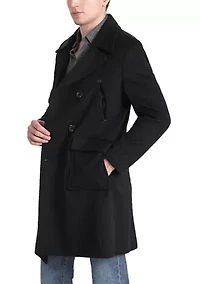 Men's Addison Wool Blend Pea Coat