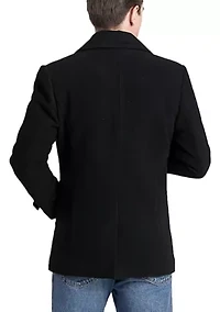 Men's Wool Blend Pea Coat