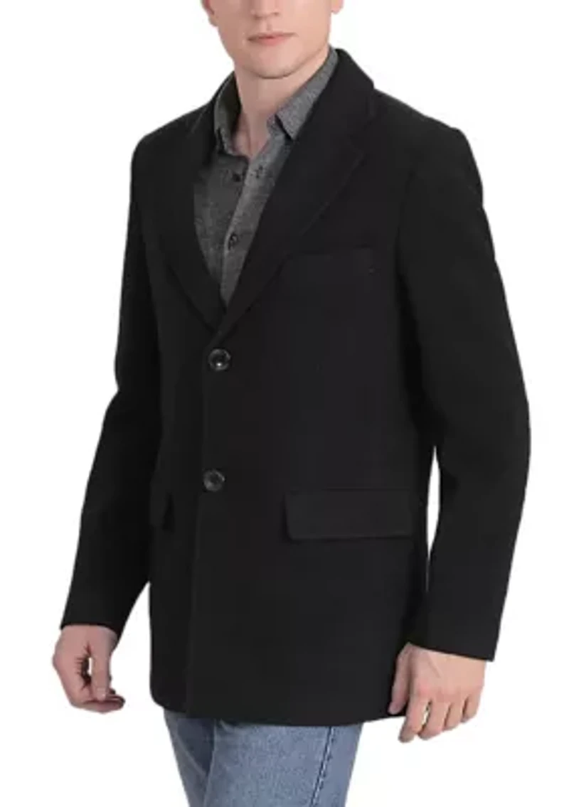 Men's Duke Classic Wool Blend Walking Coat