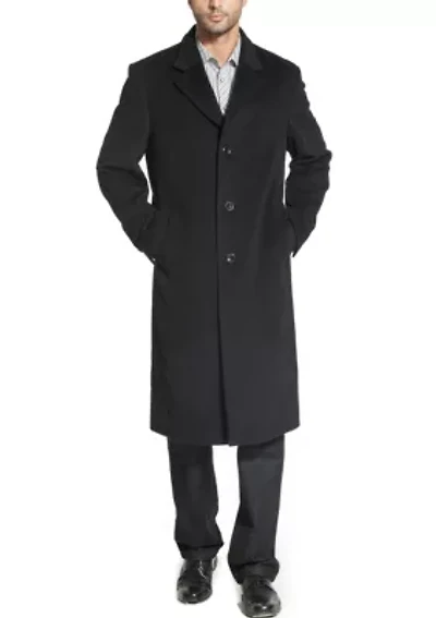 Men's Henry Wool Blend Long Walking Coat