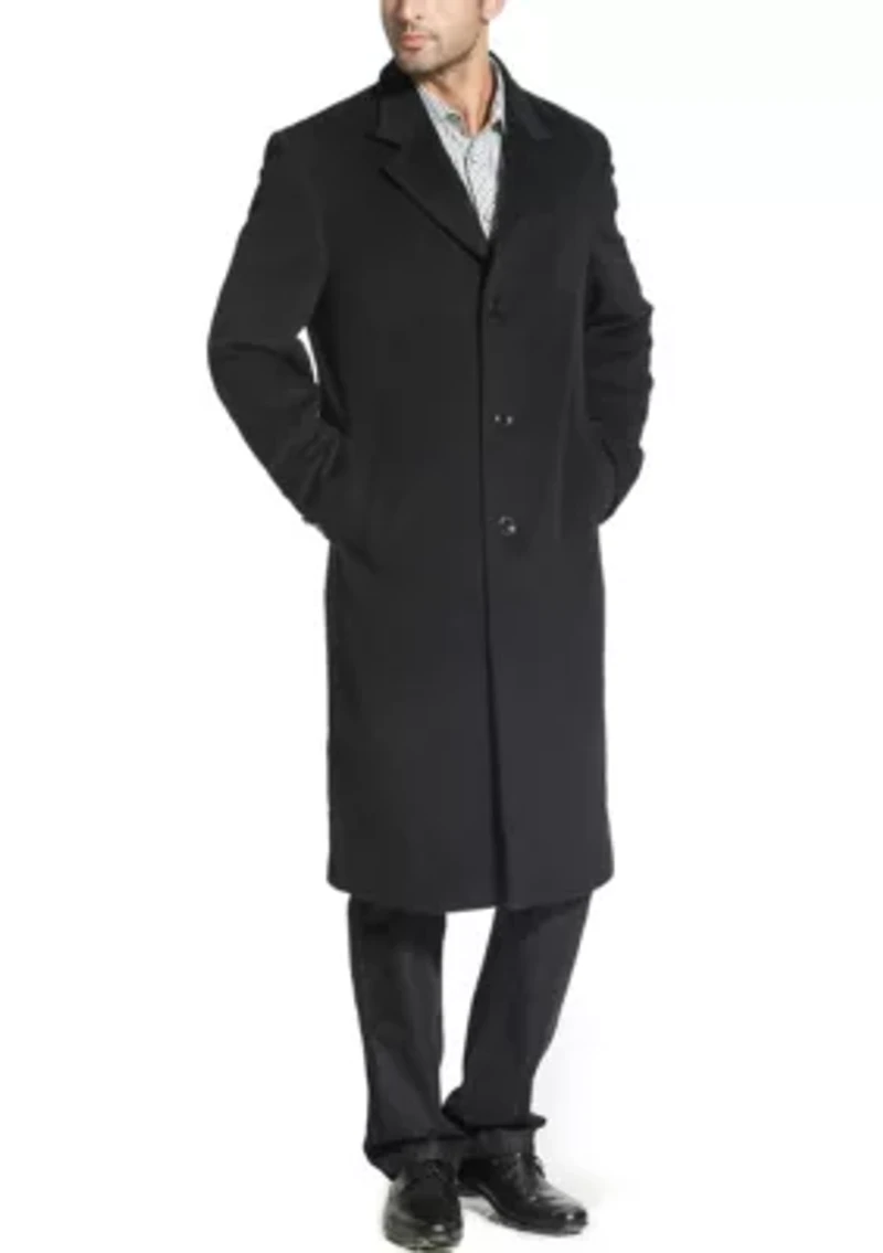 Men's Henry Wool Blend Long Walking Coat