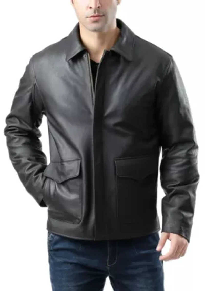 Men's Hero Indy-Style Leather Jacket